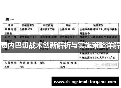 费内巴切战术创新解析与实施策略详解
