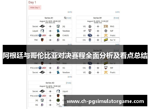 阿根廷与哥伦比亚对决赛程全面分析及看点总结 阿根廷与哥伦比亚对决赛程全面分析及看点总结